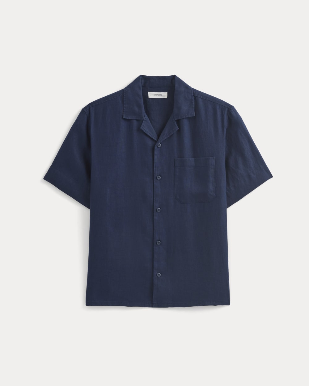 Linen Resort Shirt |  Navy