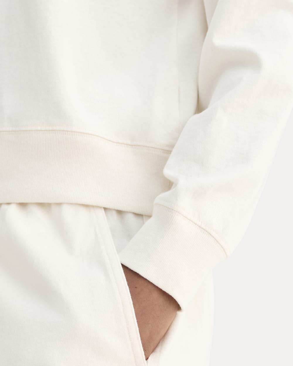 The Off-Duty Long-Sleeve Tee | Bone