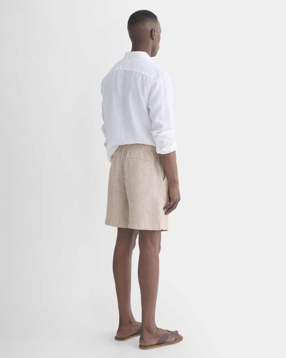 Linen Easy Short | Cornstalk Chambray