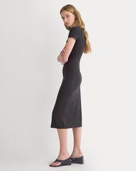 Raglan Midi Dress | Black