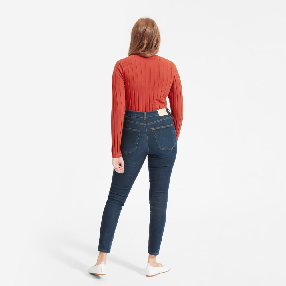 The Authentic Stretch High-Rise Skinny | Dark Blue Wash | 28.5" Inseam