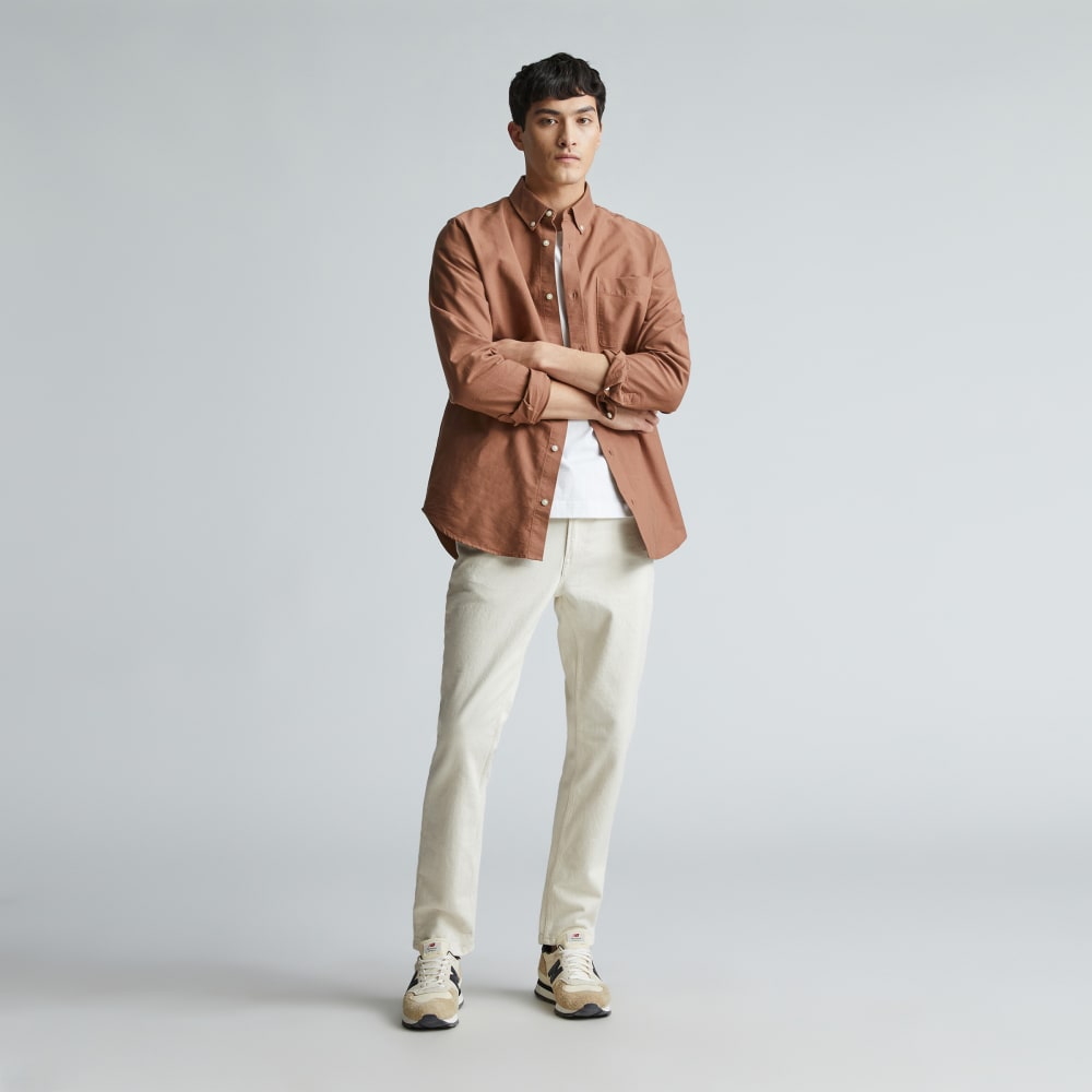 The Classic Oxford Shirt | Carob Brown | Tall
