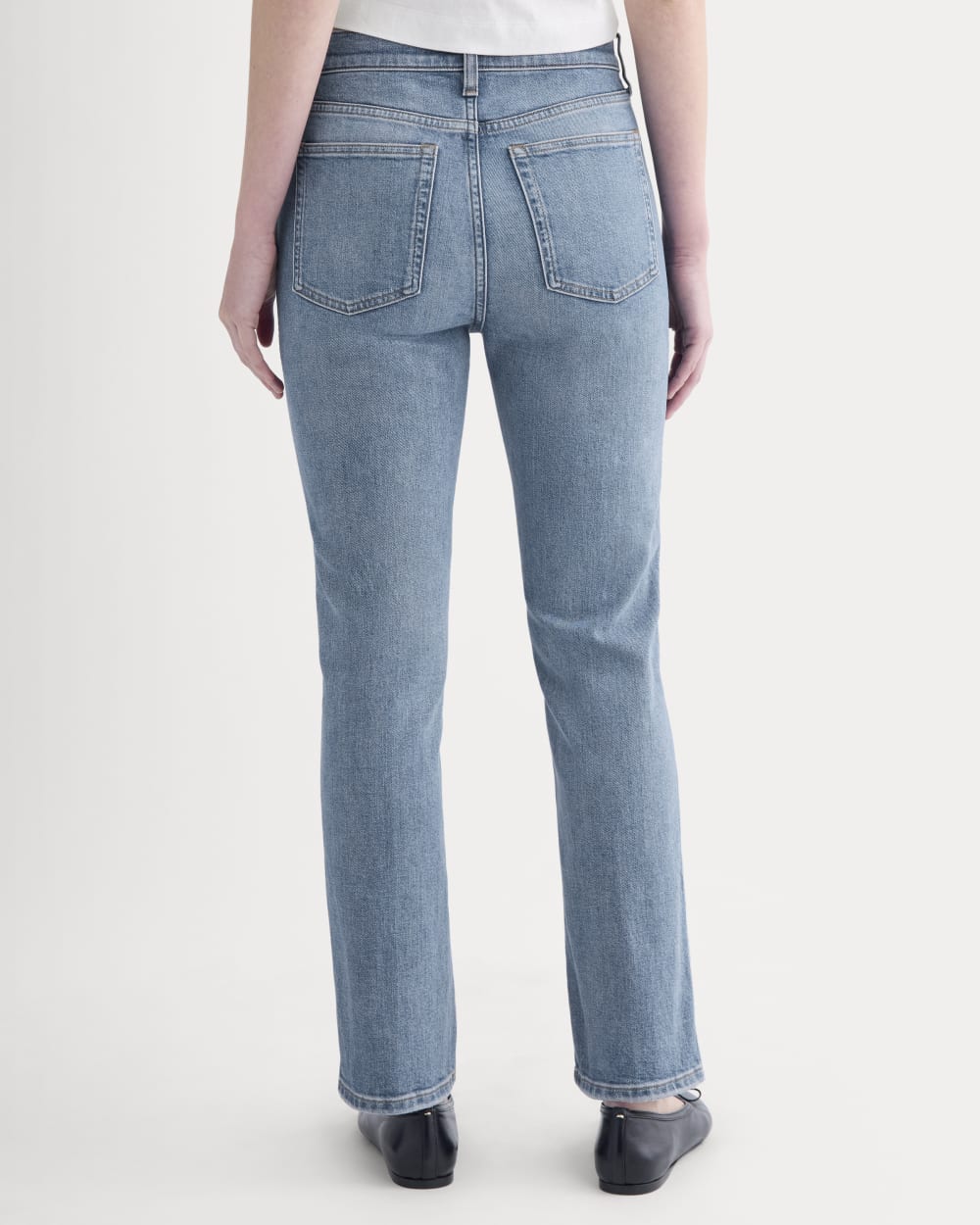 High-Rise Cigarette Jean | Medium Blue