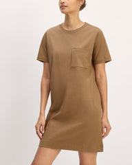 The Organic Cotton Weekend Tee Dress | Toasted Coconut