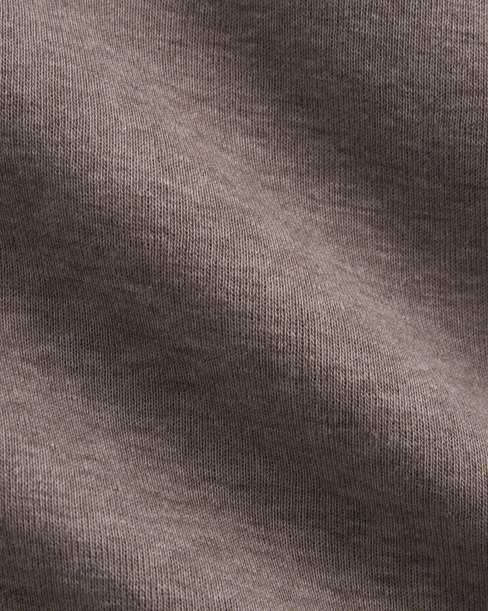 Tissue Short-Sleeve V-Neck Top | Heathered Chocolate Chip