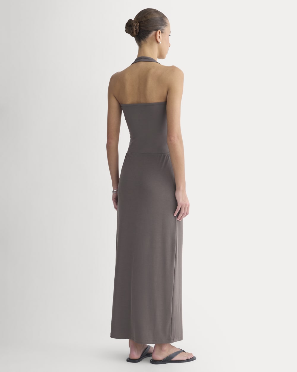 Maxi Skirt in Butterknit | Charcoal Grey