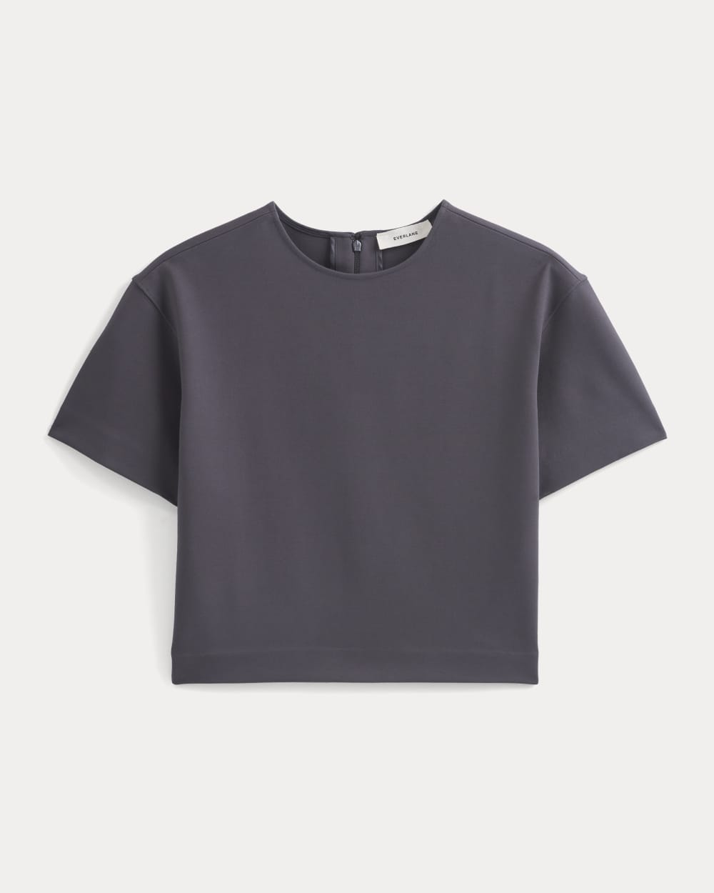 Ponte Oversized Tee | Graphite