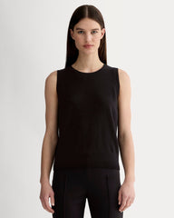 The Classic Tank in Cashmere | Black