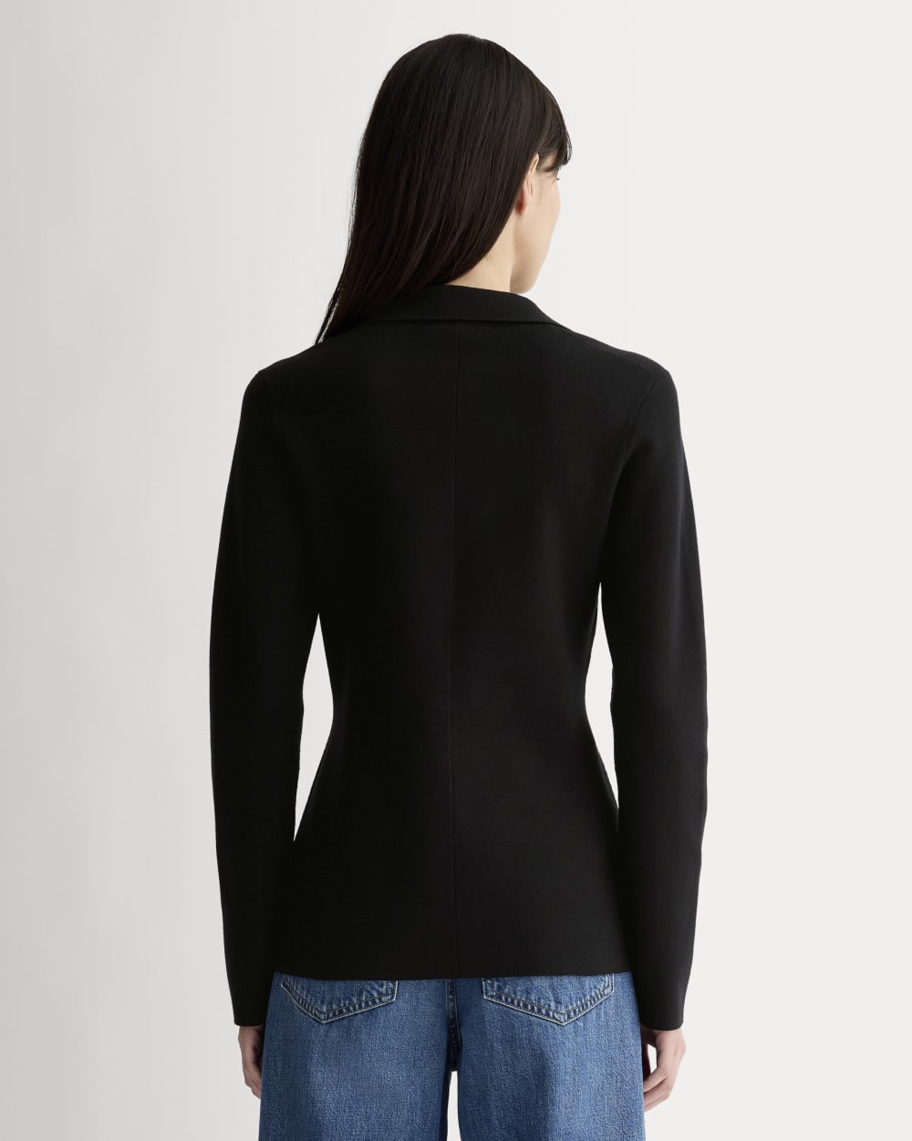 The Knit Blazer | Black