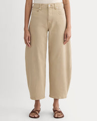 The Way-High® Curve Jean | Garment-Dyed Tan | 27" Inseam