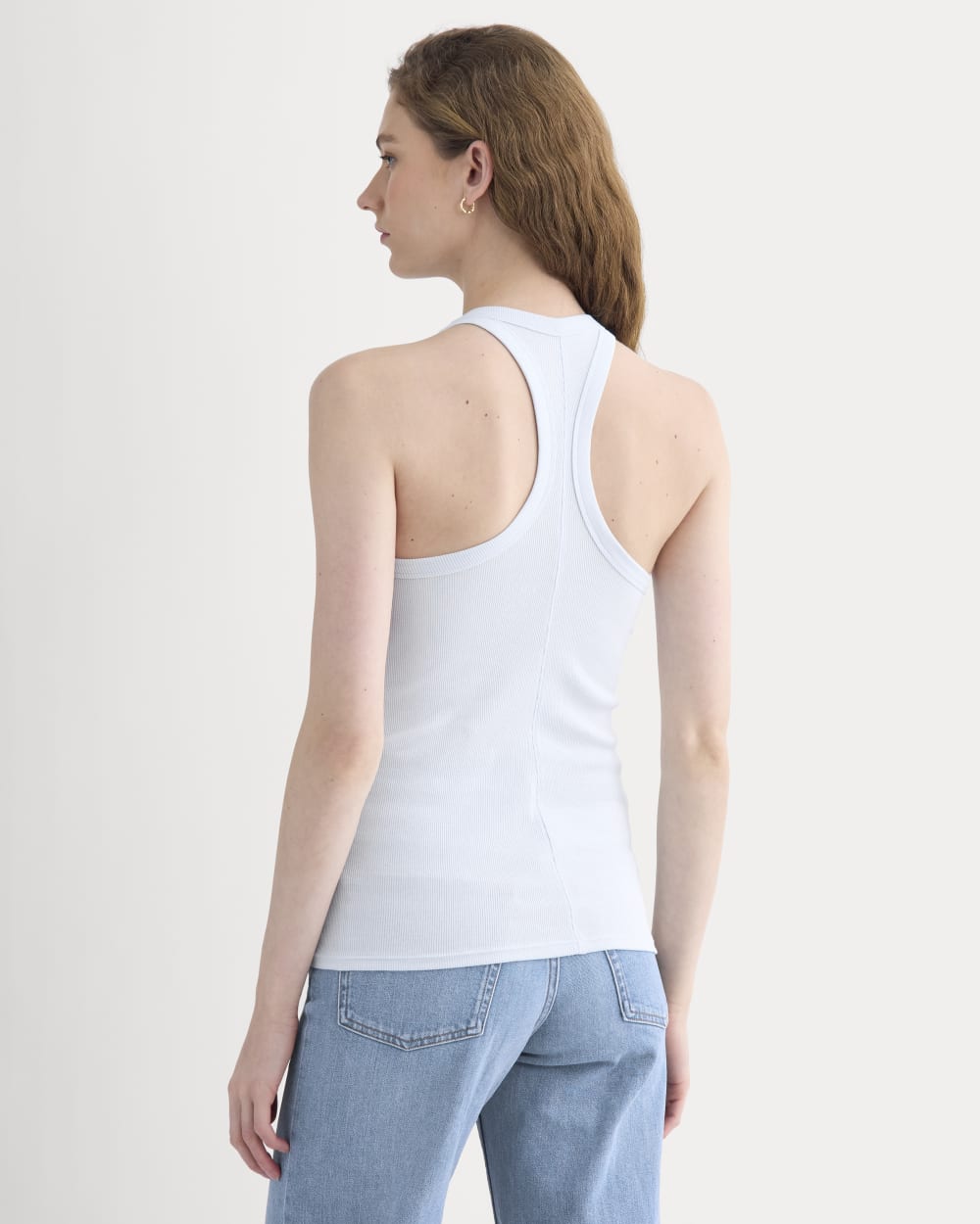 Luxe Rib Racerback Tank | Skywriting
