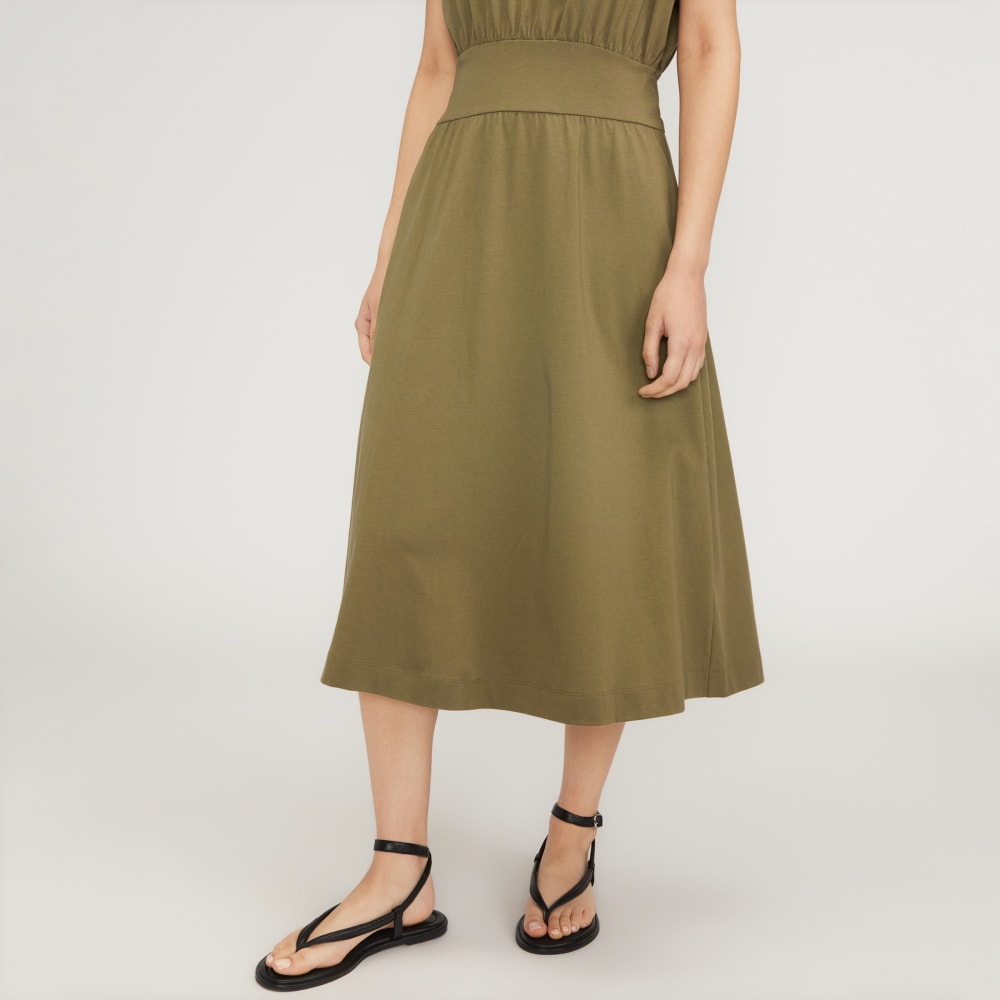 The Organic Cotton Waisted Dress | Kalamata
