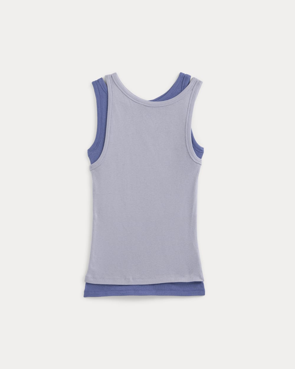 Tissue Layered Tank | Aleutian/Velvet Morning