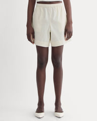 The Seersucker Pull-On Short | Bone