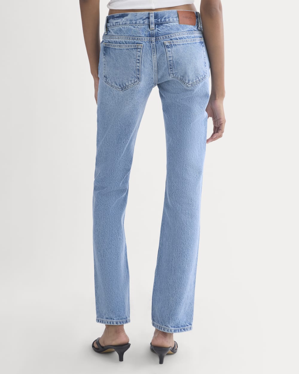 Everlane x Elena Bonvicini Highland Low-Rise Cigarette Jean | Crystal Cove Indigo