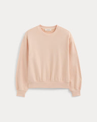 Lightweight Terry Blouson Crew | Pale Peach