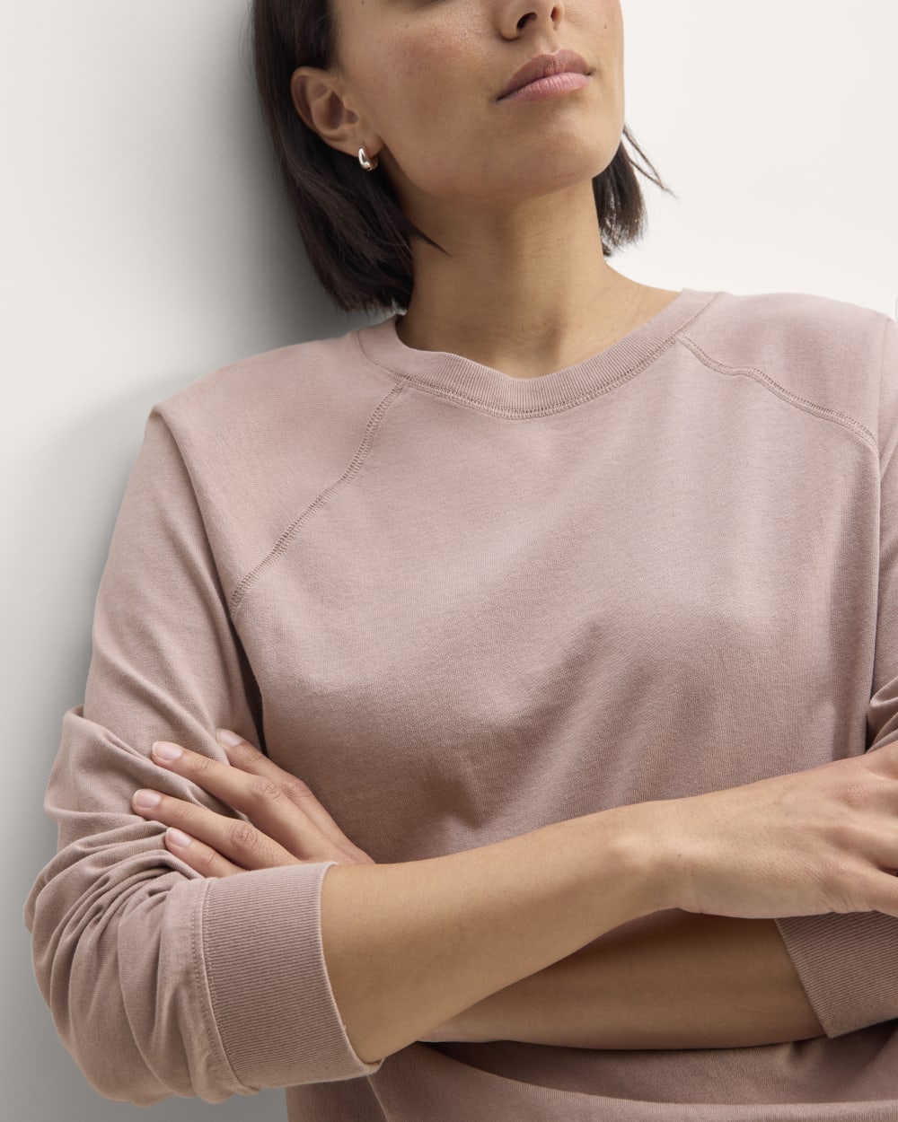 The Off-Duty Long-Sleeve Tee | Dusty Rose