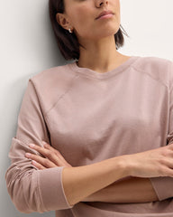 The Off-Duty Long-Sleeve Tee | Dusty Rose
