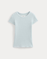 The Cozy Rib Tee | Skywriting