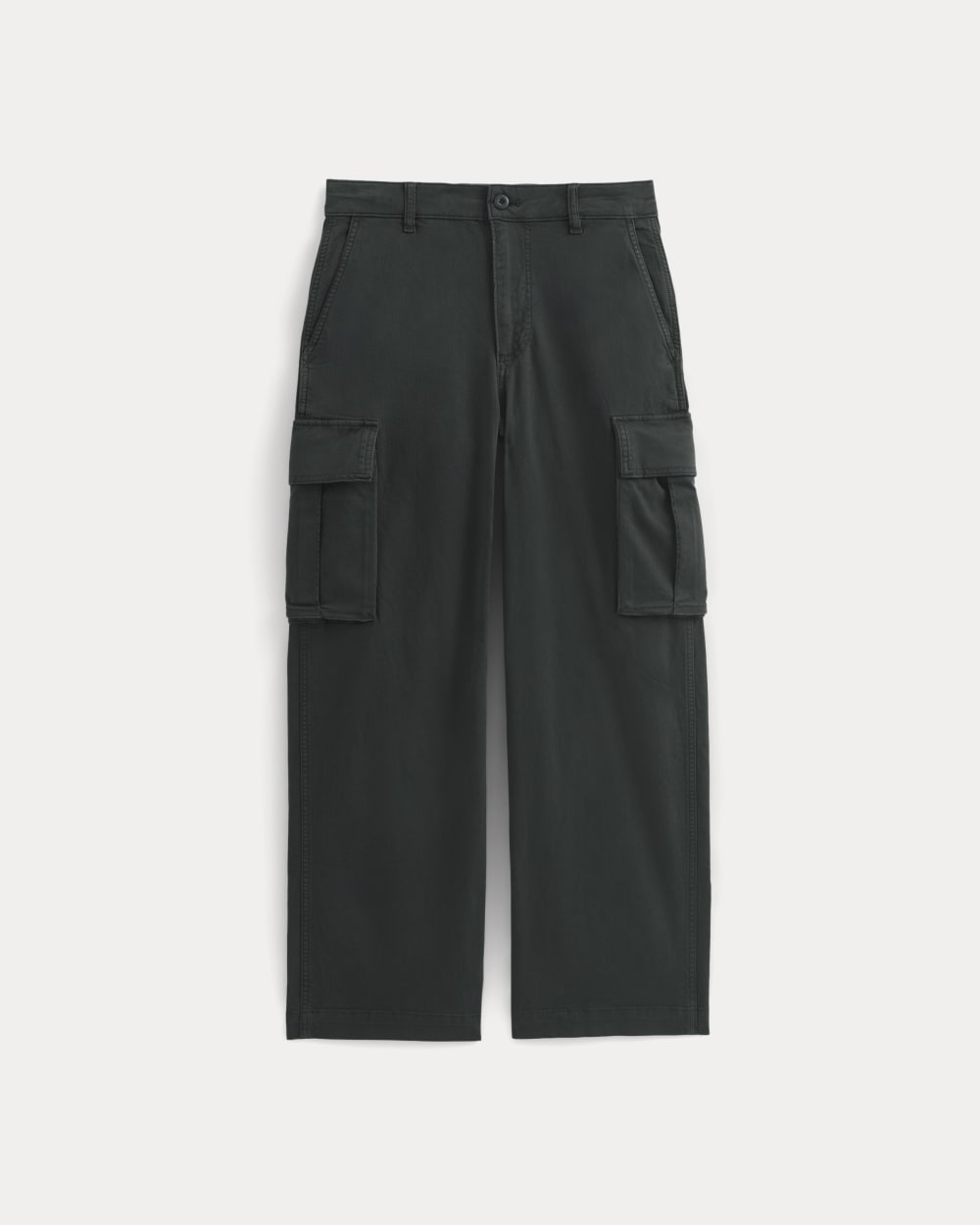 90s Baggy Cargo Pant | Washed Black