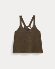 Racerback V-Neck Sweater | Beech