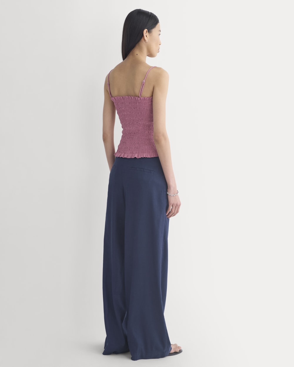 Gauze Smocked Cami | Heather Rose