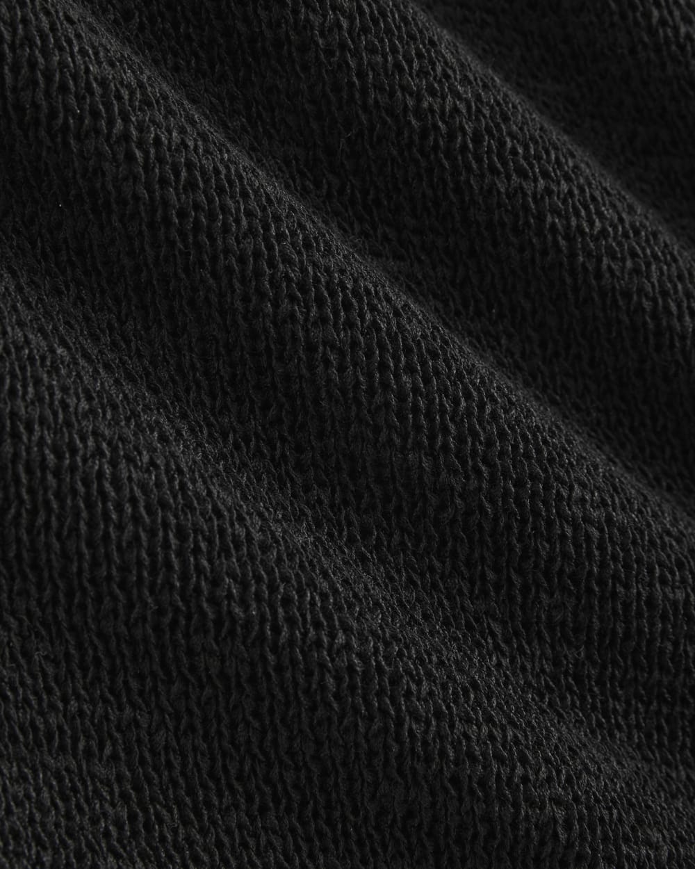 Button-Front Tank in Tape Yarn | Black
