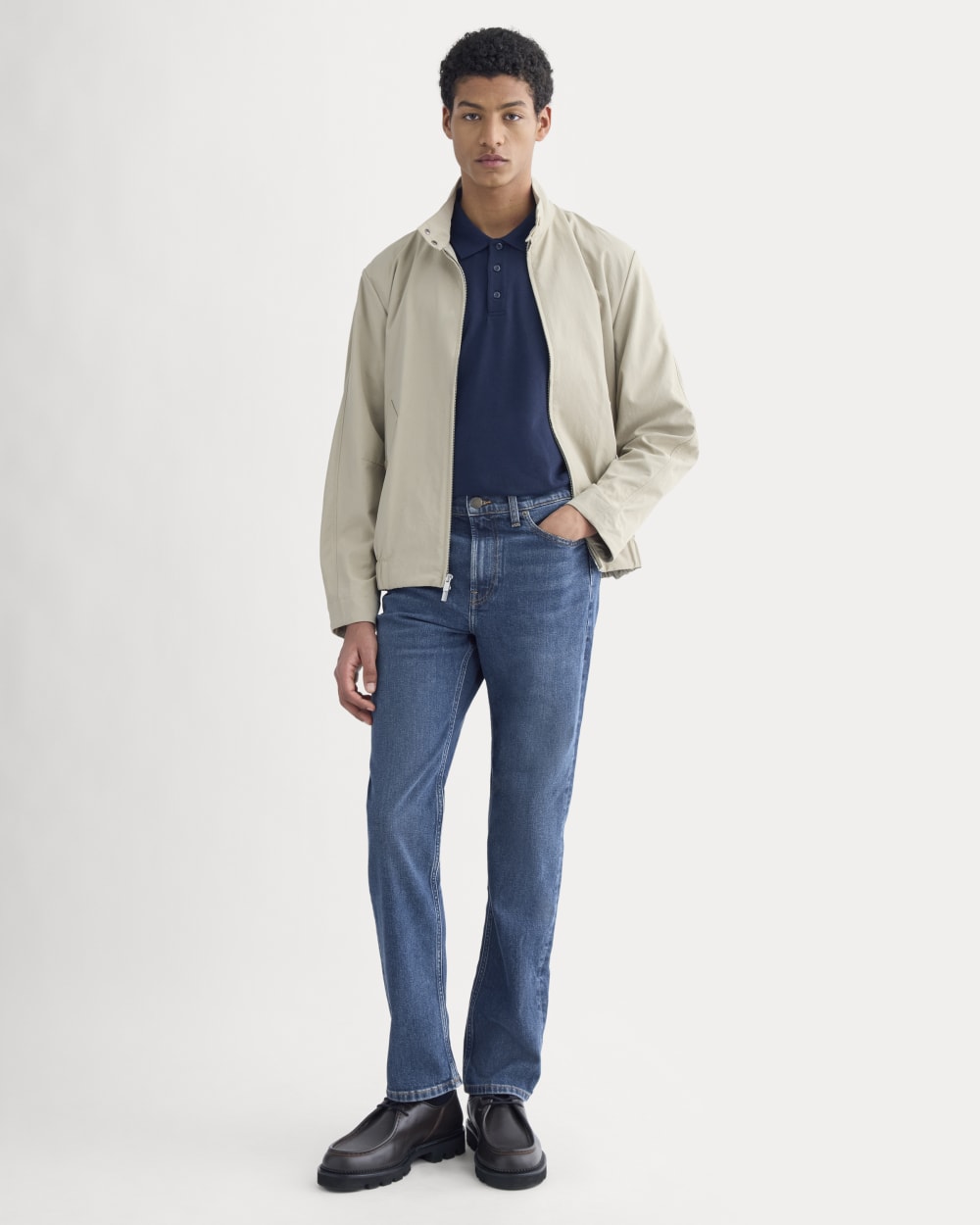 Comfort-Stretch Slim-Fit Jean | Dark Indigo