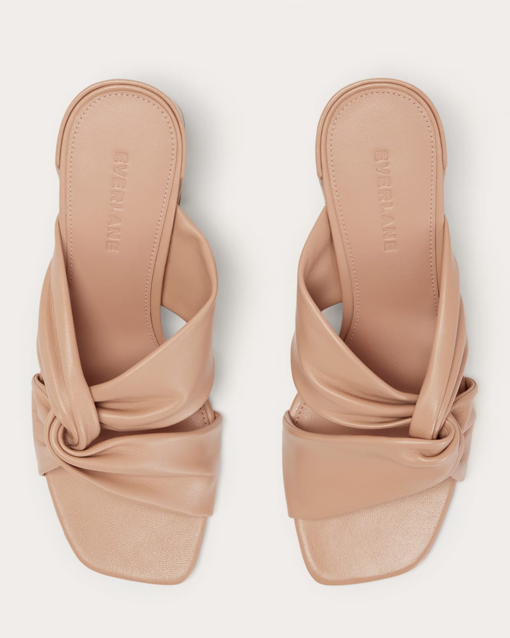 The Day Twist Heel | Blush Tan