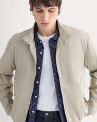 Re:Cycled Nylon Harrington Jacket | Trench Coat Khaki