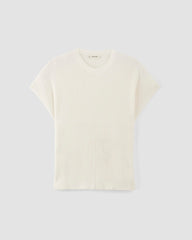The Cotton Knit Caftan Top | Bone