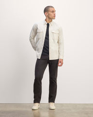 The Organic Cotton Straight-Leg Jean | Washed Black