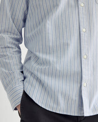 The Classic Oxford Shirt | Summer Sky Stripe | Standard