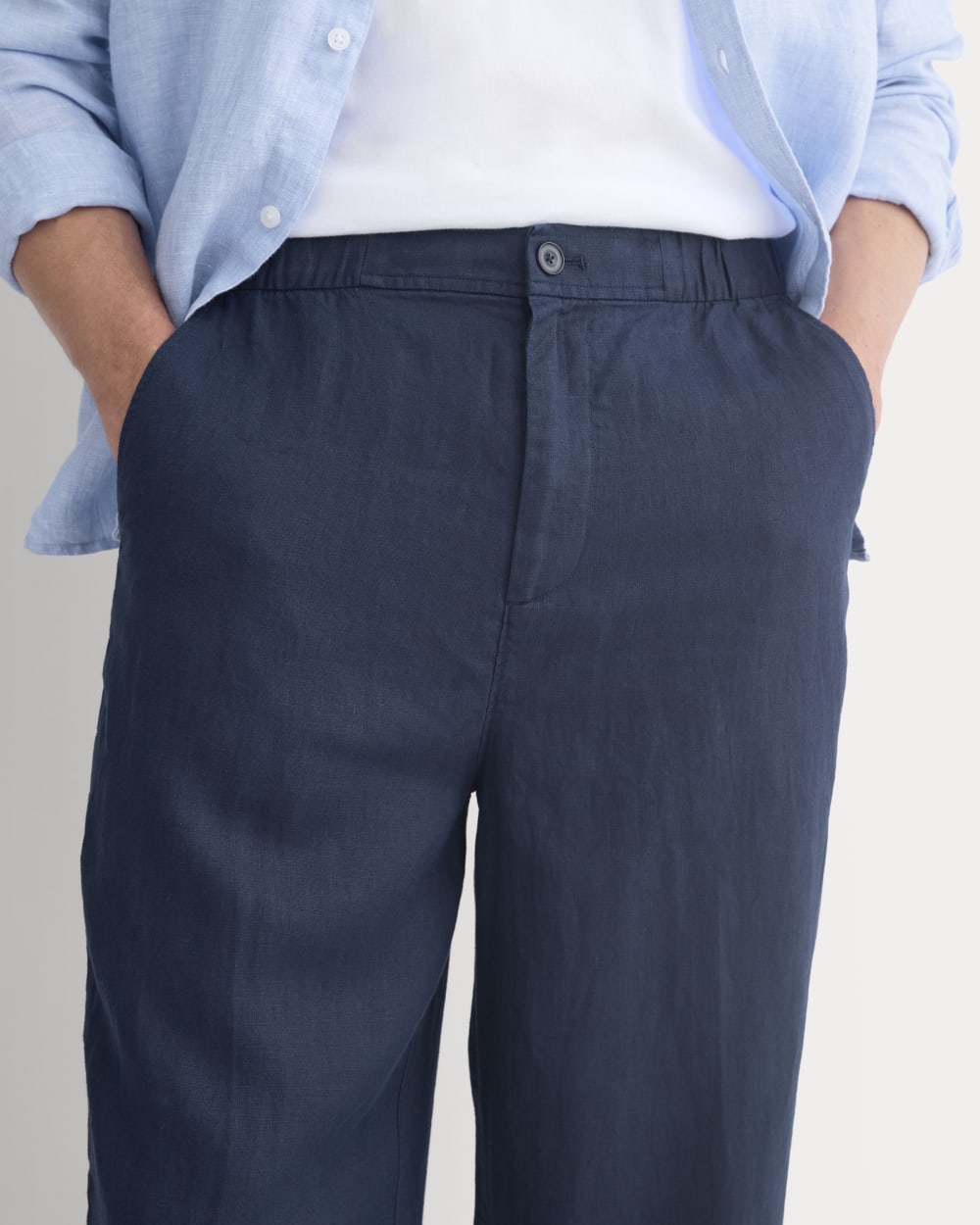 Linen Easy Pant 2.0 | Navy