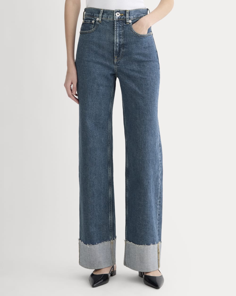The Way-High® Sailor Jean 2.0 | Mid Indigo | 29.5" Inseam