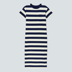 The Organic Weekend Maxi Dress | Navy / Canvas