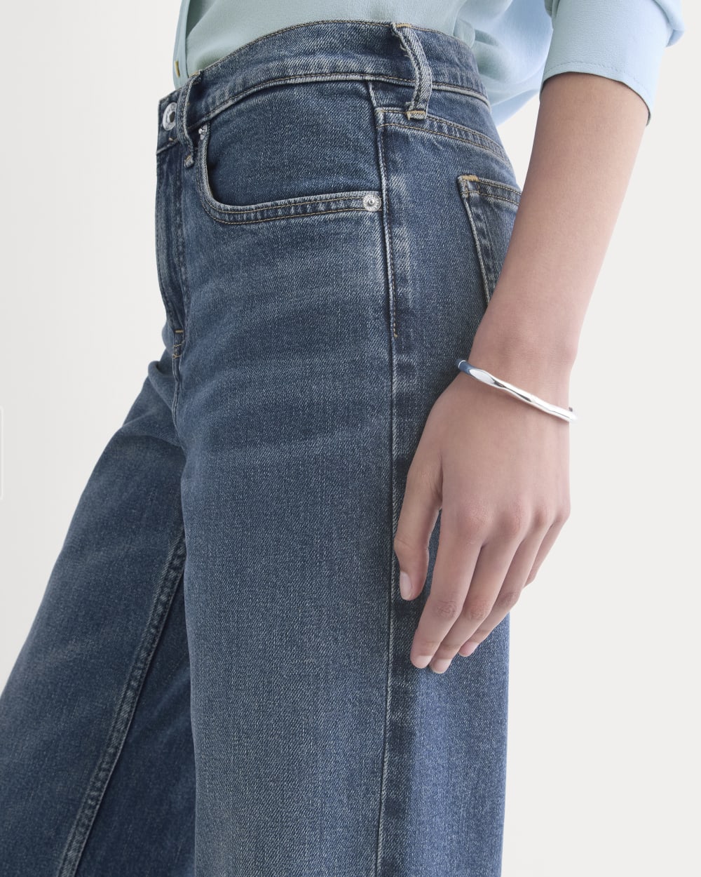 The Column Jean | Ocean | 33" Inseam