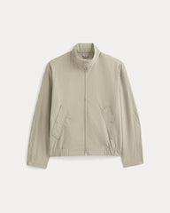 Re:Cycled Nylon Harrington Jacket | Trench Coat Khaki