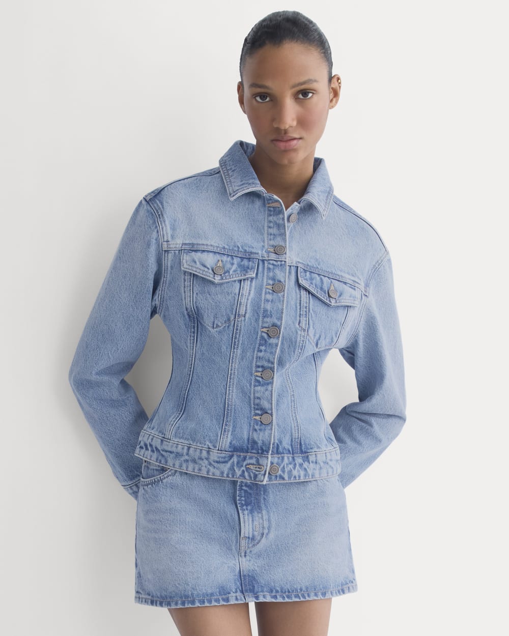 Everlane x Elena Bonvicini Lido Jacket | Crystal Cove Indigo