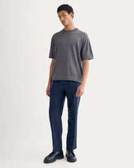 Ultrasoft Sweater Tee | Heather Mid Charcoal