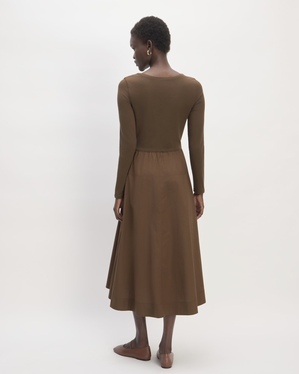 The Long-Sleeve Riviera Dress | Cocoa