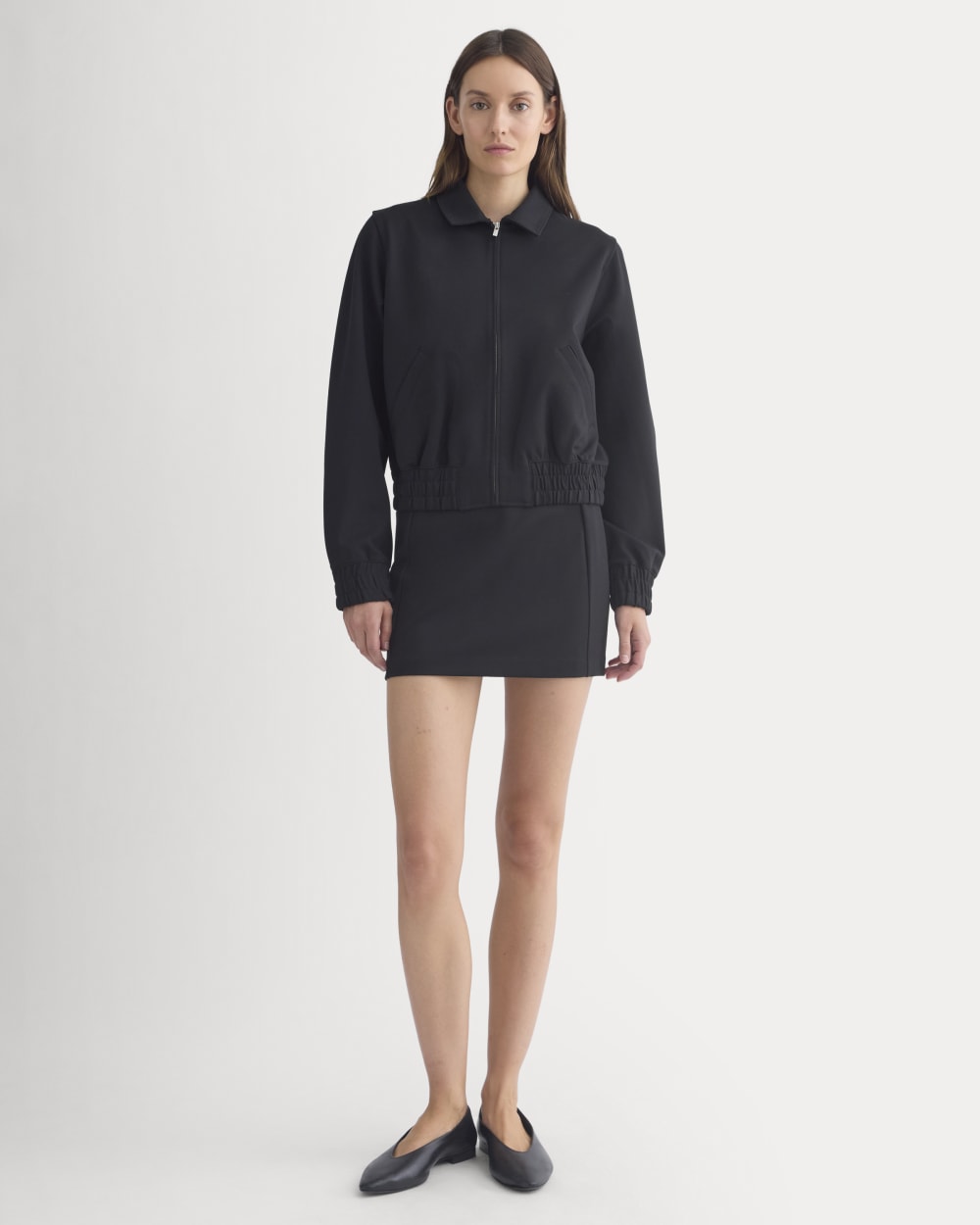 Ponte Aviator Jacket | Black