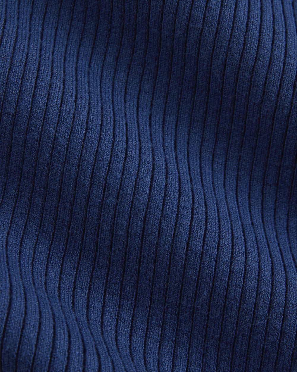 Boat-Neck Ribbed Knit | Estate Blue