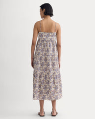 The Gauze Tiered Dress | Mocha Floral