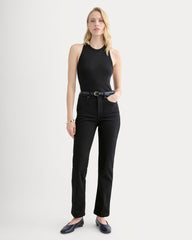 Luxe Rib Racerback Tank | Black