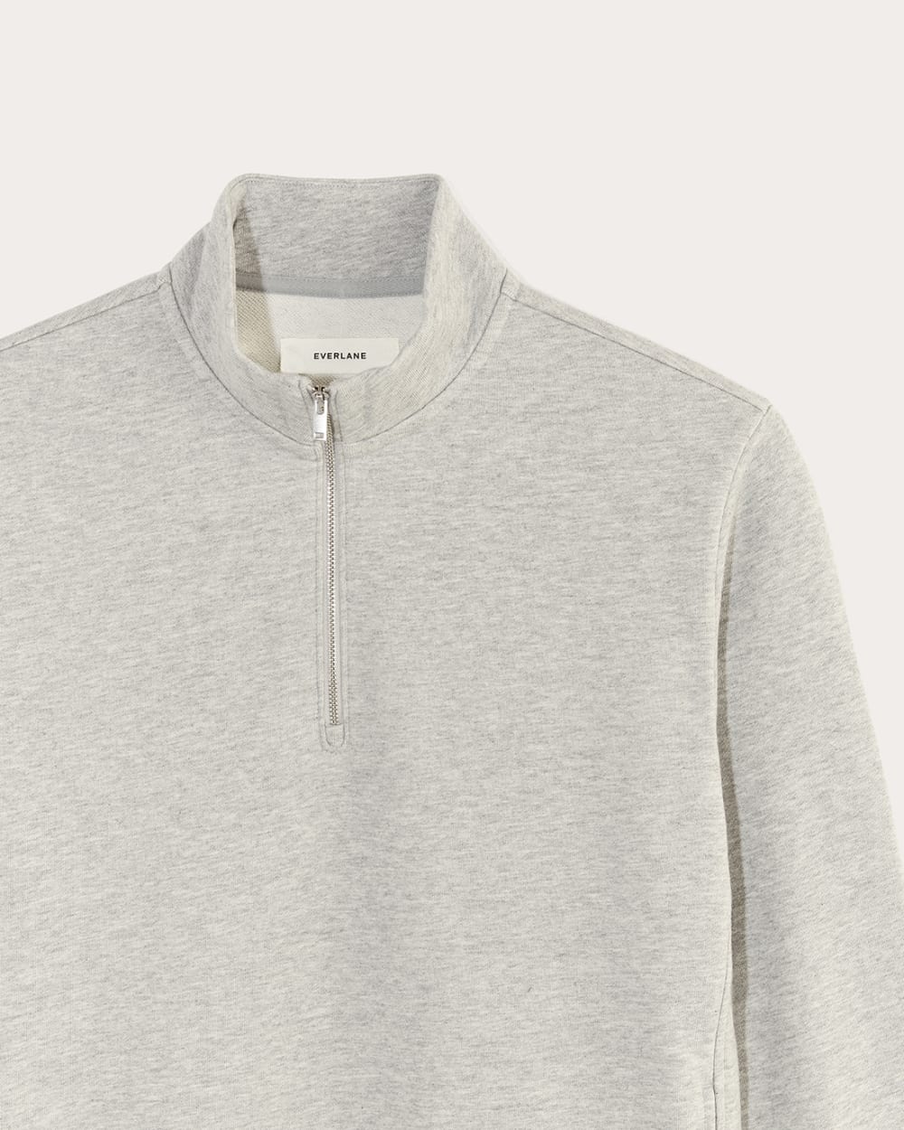 The Off-Duty Terry Quarter-Zip |  Heathered Grey
