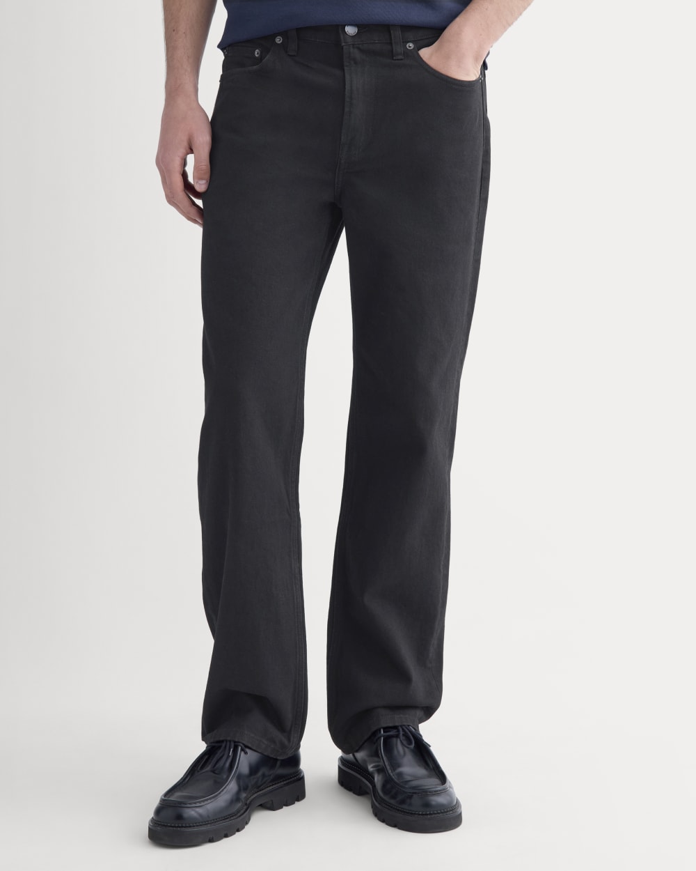 Classic Straight-Fit Jean | Black
