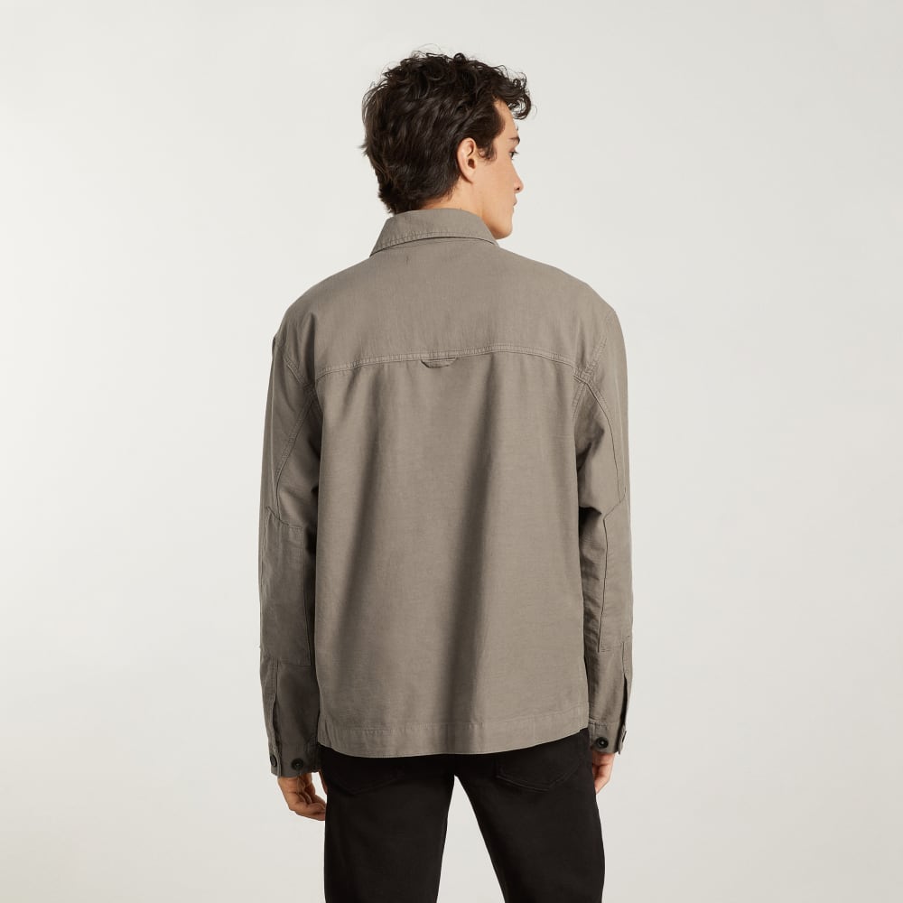 The Everyone Spring Shirt Jacket | Clay