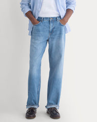 Relaxed Italian Selvedge Jean | Medium Indigo