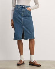 The Mid-Way Skirt | Deep Atlantic